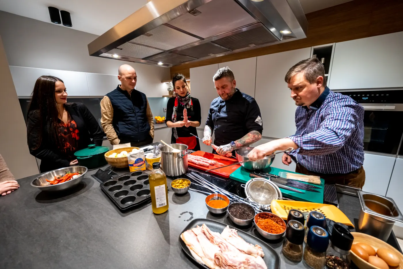 Kép a H2G grilliskola workshopjáról